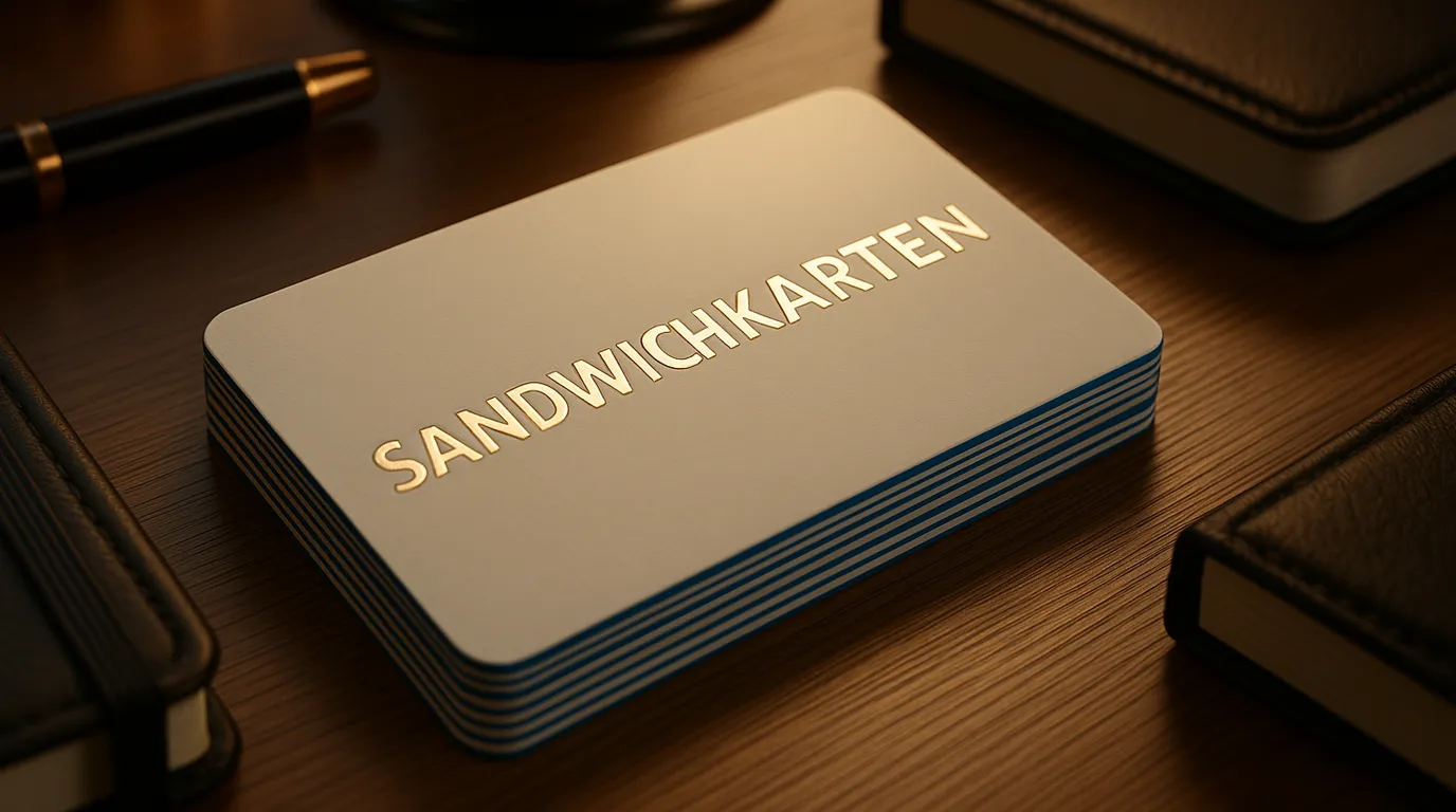 Duruprint Premium-Sandwich-Visitenkarte – Bild 2