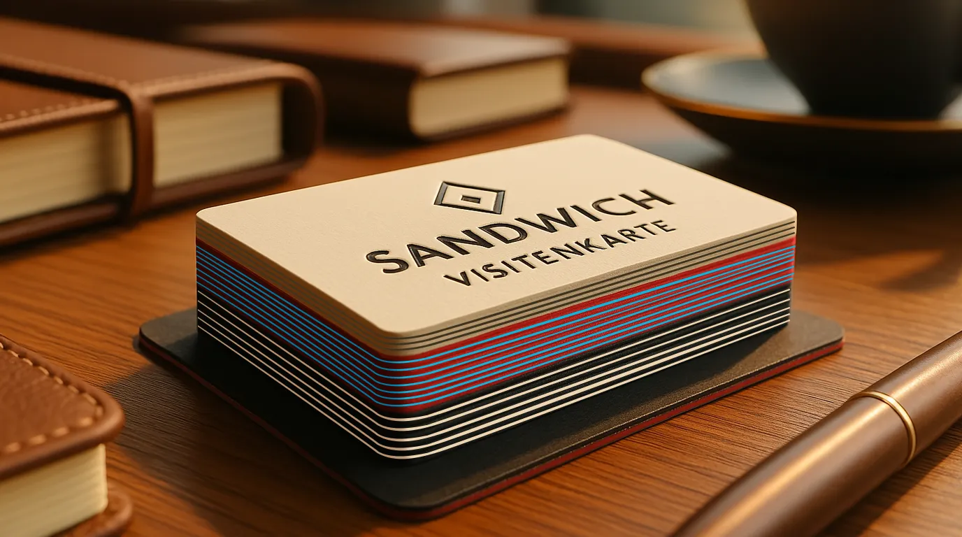 Duruprint Premium-Sandwich-Visitenkarte – Bild 3